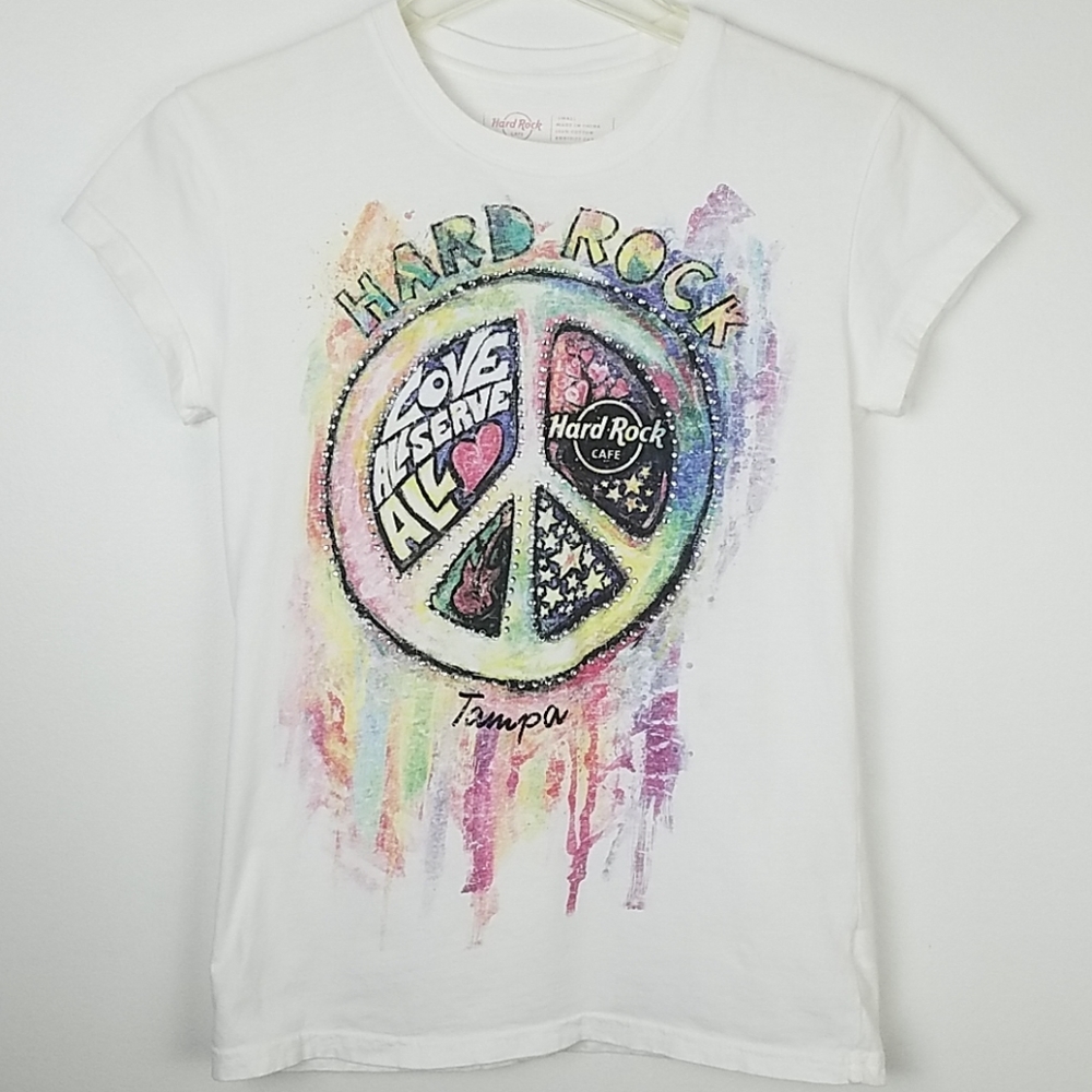 Hard Rock Cafe Tampa‎ t-shirt